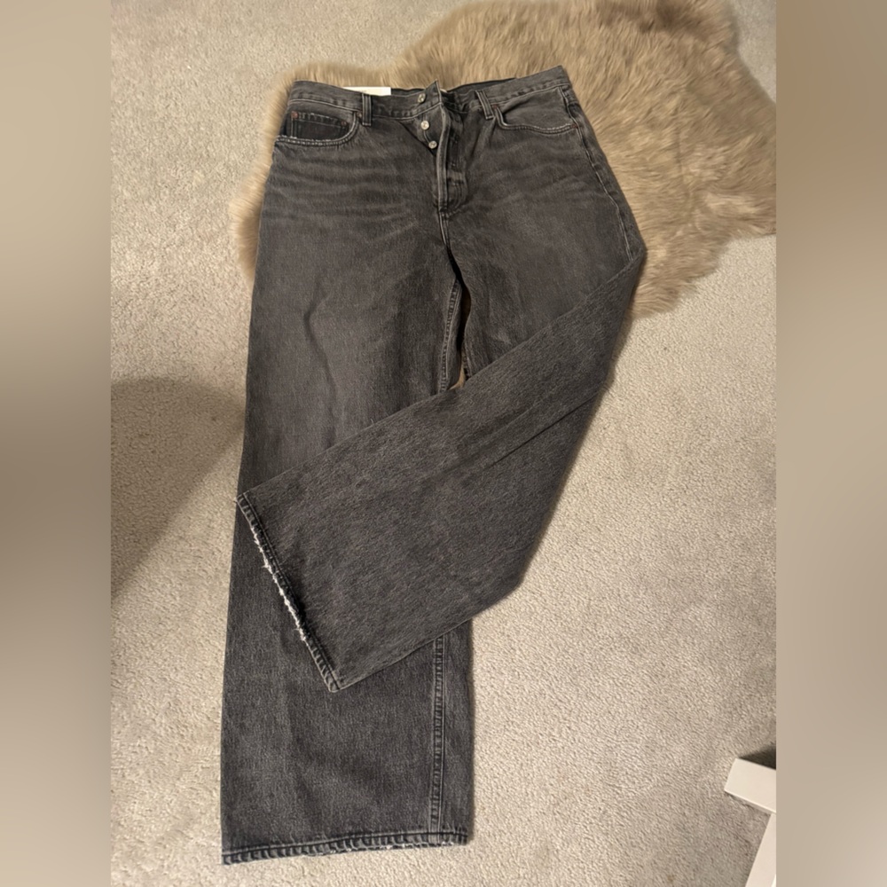 Agolde low slung baggy nwt